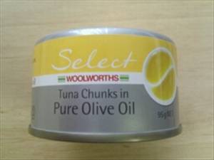 Woolworths Select Yellowfin Tuna in Olive Oil