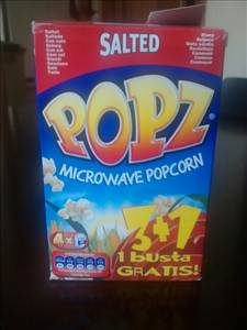 Popz Microwave Popcorn Salted