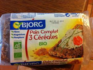 Bjorg Pain Complet 3 Céréales Bio