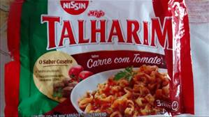 Nissin Talharim Carne com Tomate