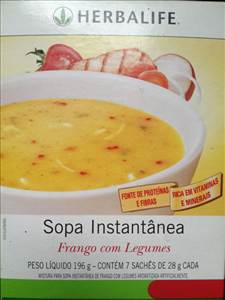 Herbalife Sopa de Frango com Legumes