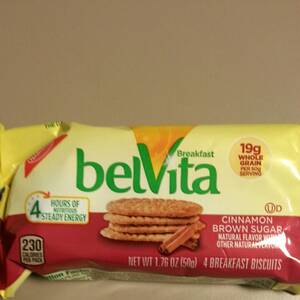 Nabisco Belvita Cinnamon Brown Sugar Breakfast Biscuits