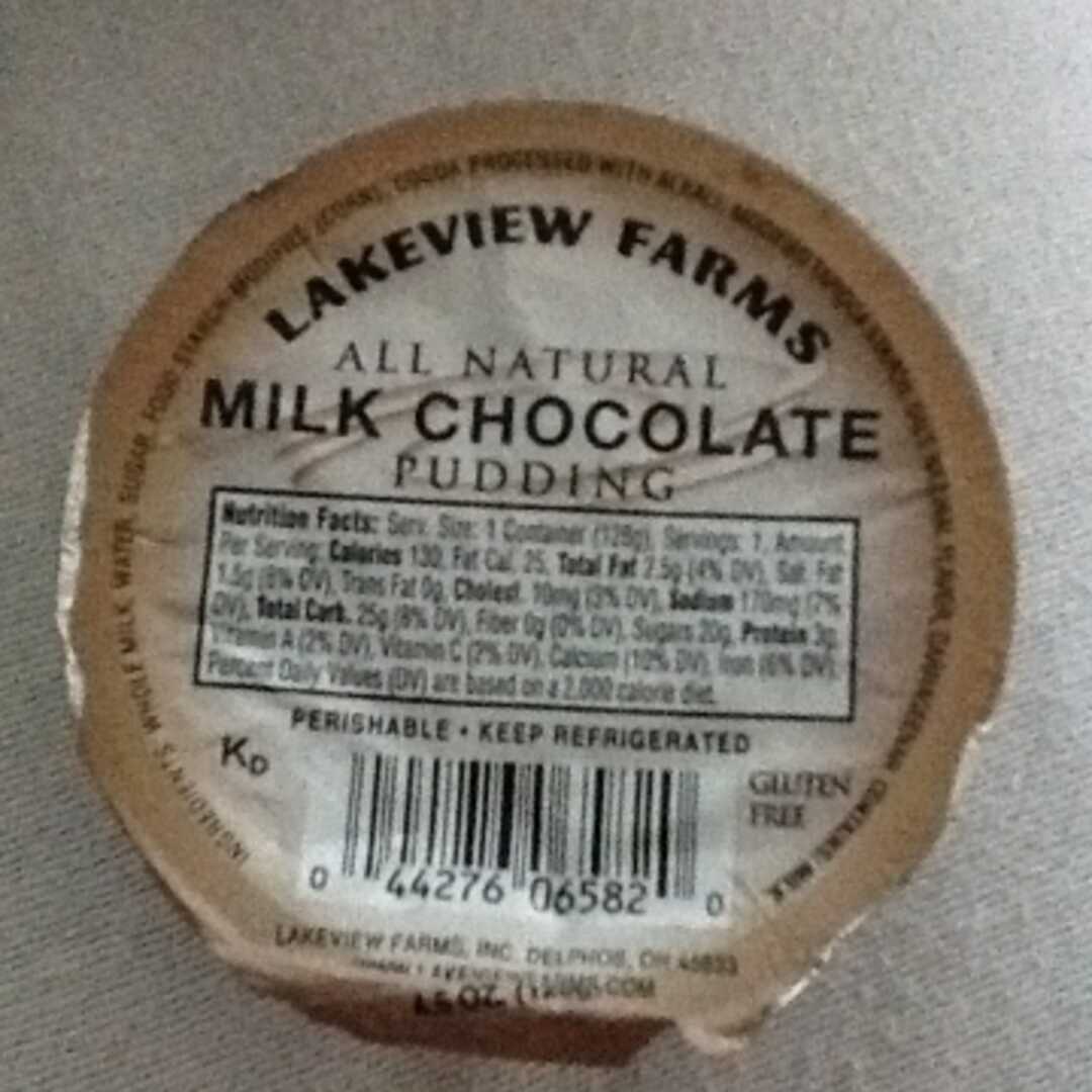 Lakeview Farms All Natural Milk Chocolate Pudding