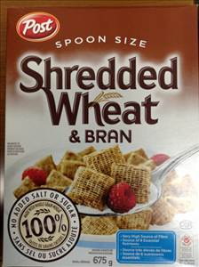 Shredded Wheat Cereal (Sugar and Salt Free, Spoon Size)