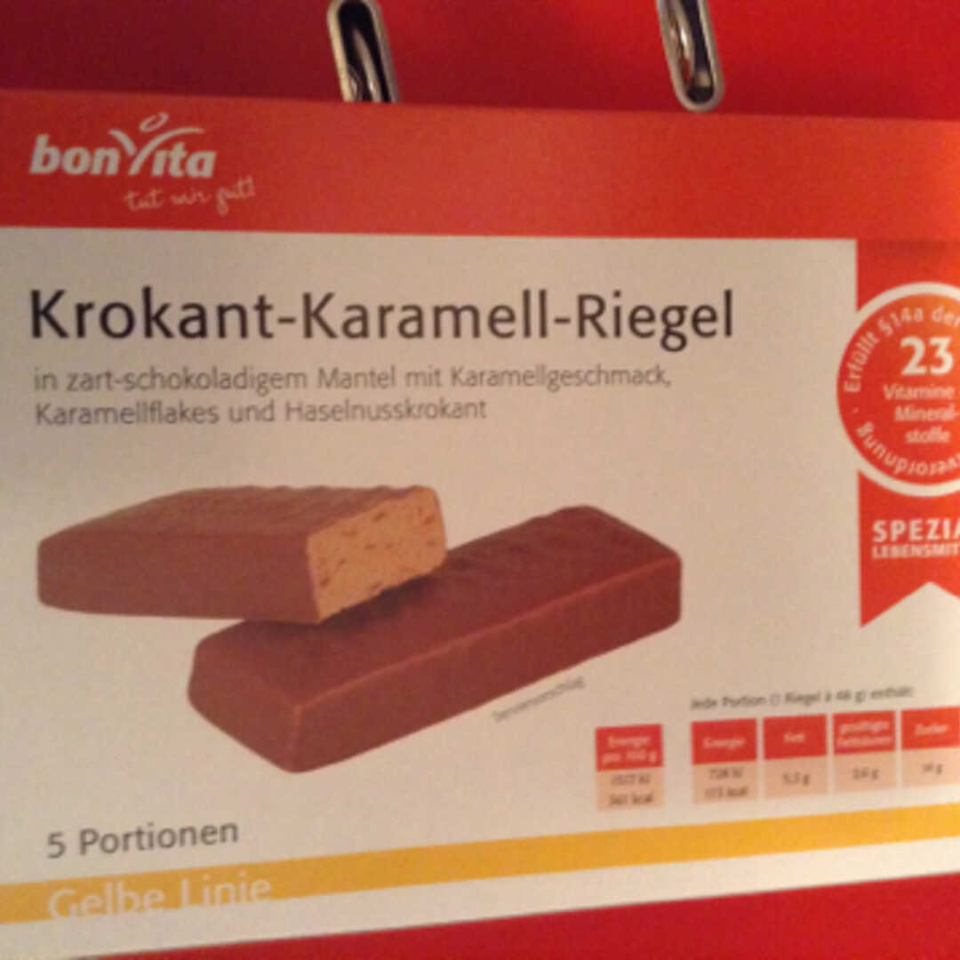 Bonvita Krokant-Karamell-Riegel
