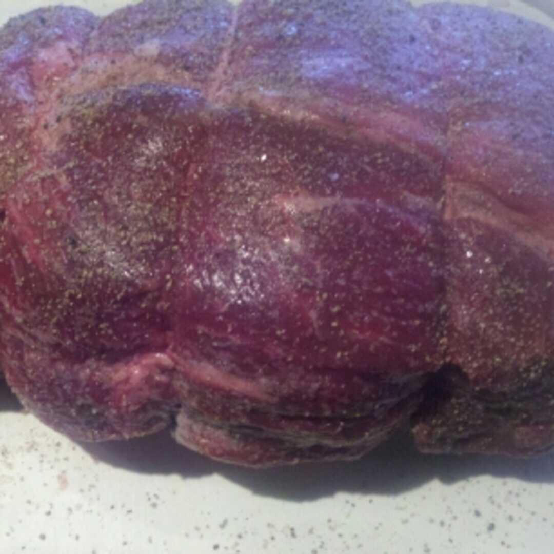 Beef Tip Round (Lean Only, Trimmed to 0" Fat, Choice Grade)