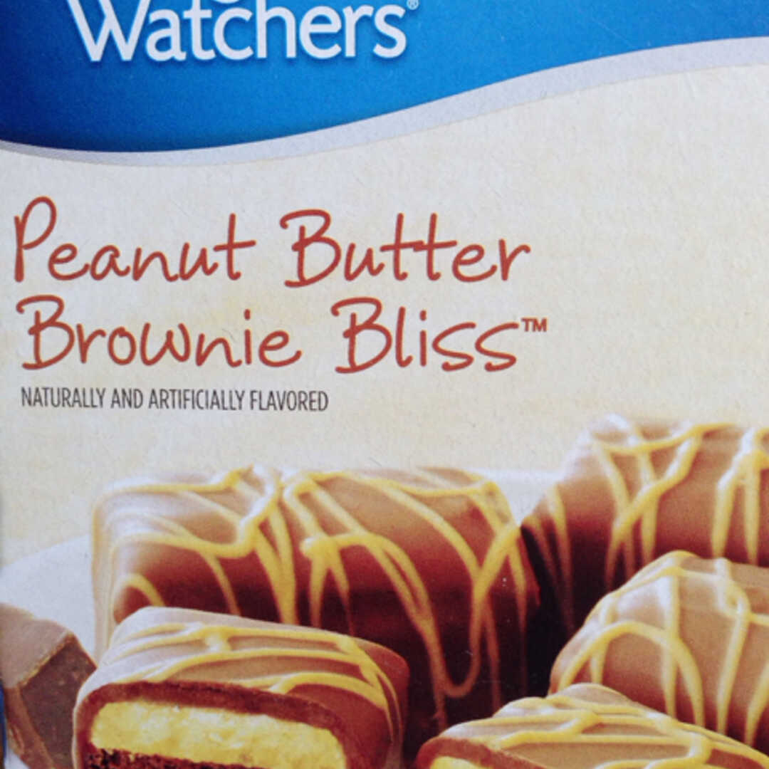 Weight Watchers Peanut Butter Brownie Bliss