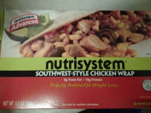 South Beach Diet Southwestern-Style Chicken Wrap