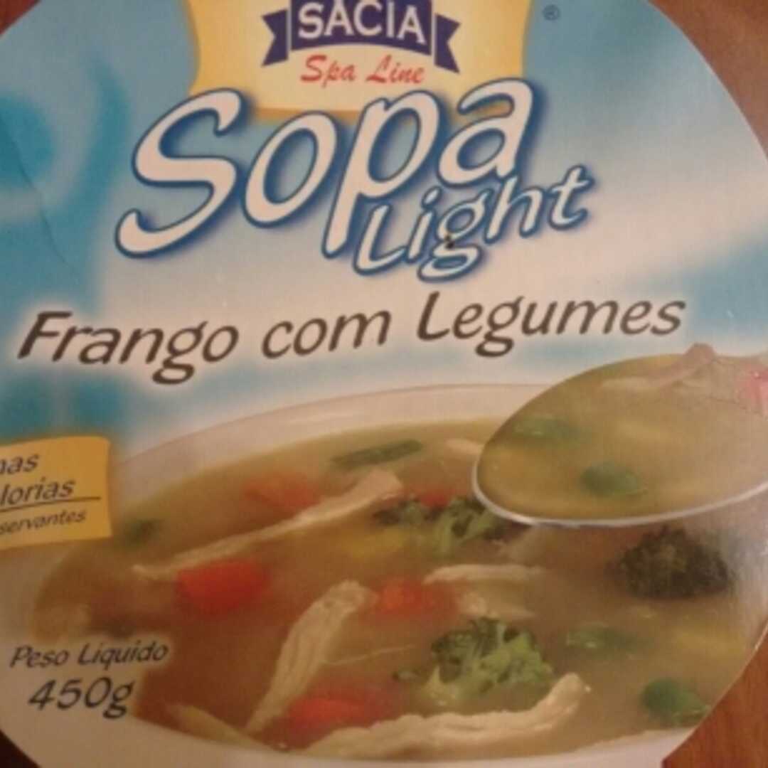 SACIA Sopa Light de Frango com Legumes