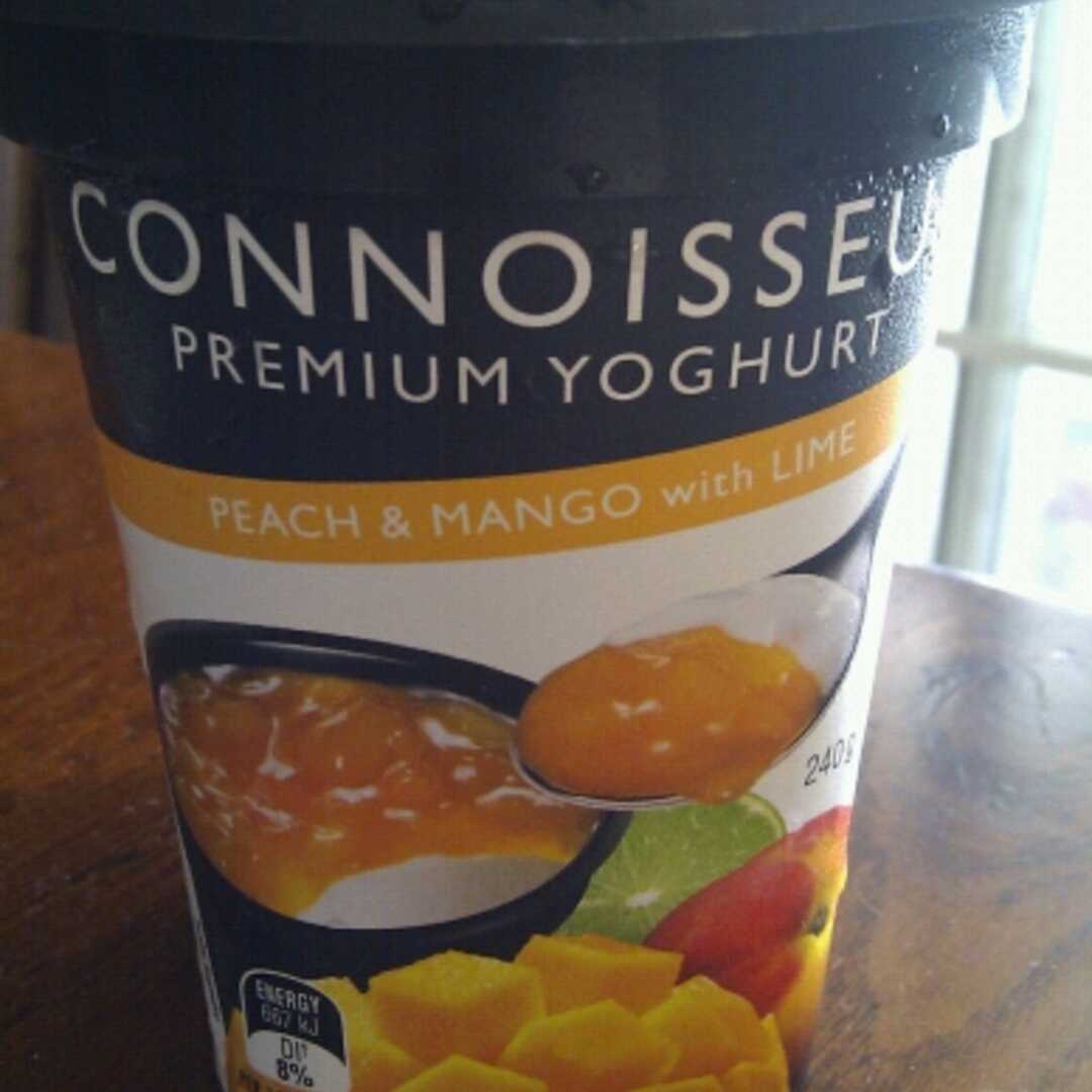 Connoisseur Premium Yoghurt Peach & Mango with Lime