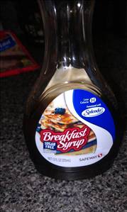 Safeway Sugar Free Breakfast Syrup