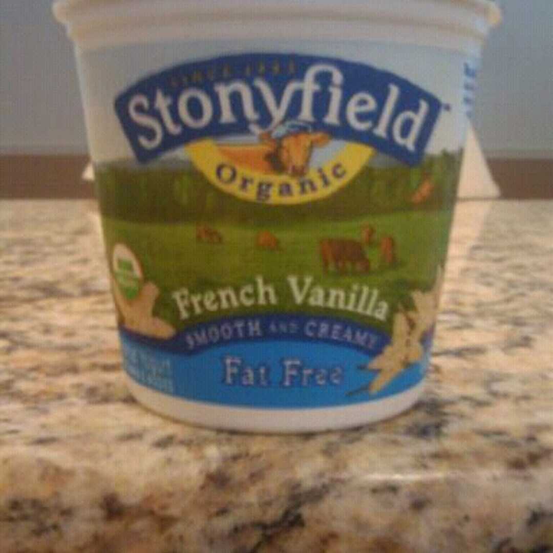 Stonyfield Farm Organic Fat Free French Vanilla Yogurt (6 oz)