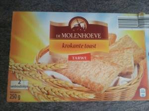 De Molenhoeve Krokante Toast Tarwe