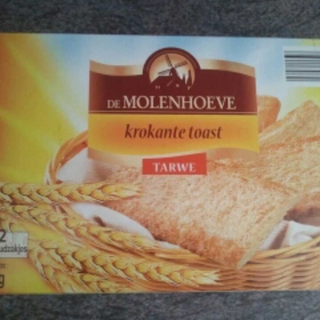 De Molenhoeve Krokante Toast Tarwe