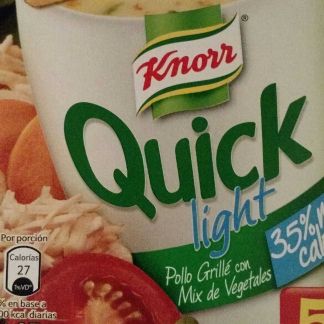 Knorr Quick Light Pollo Grille con Mix de Vegetales