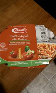 Barilla Whole Grain Fusilli with Vegetable Marinara Sauce
