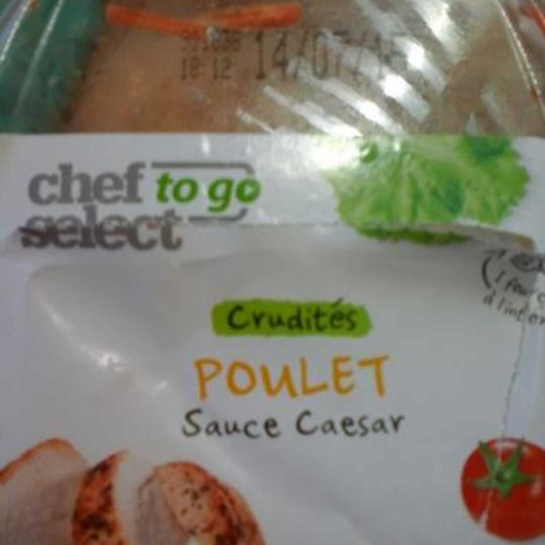 Chef To Go Select Crudités Poulet Sauce Caesar