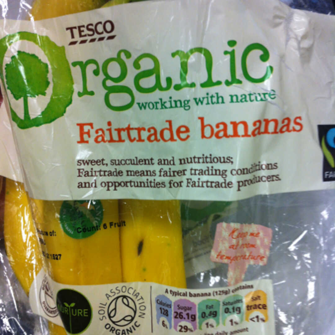 Tesco Organic Fairtrade Bananas