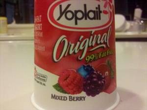 Yoplait Original 99% Fat Free Yogurt - Mixed Berry