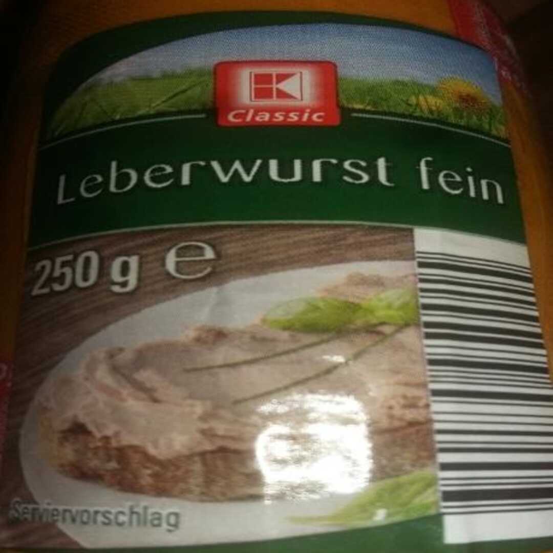 K-Classic Leberwurst Fein
