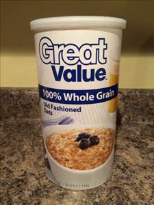 Great Value Oatmeal