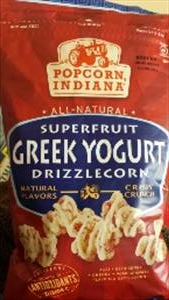 Popcorn, Indiana Superfruit Greek Yogurt Drizzlecorn