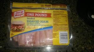 Oscar Mayer Smoked Shaved Ham
