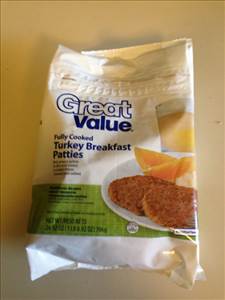 Great Value Turkey Breakfast Patties
