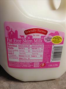 Friendly Farms Fat Free Skim Milk