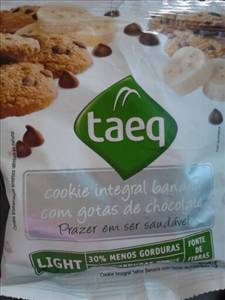 Taeq Cookie Integral Banana com Gotas de Chocolate