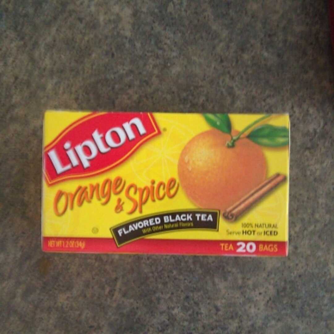 Lipton Orange & Spice Black Tea Tea Bags