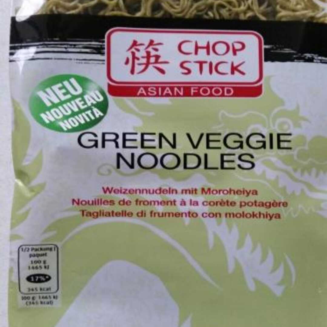 Chop Stick Green Veggie Noodles