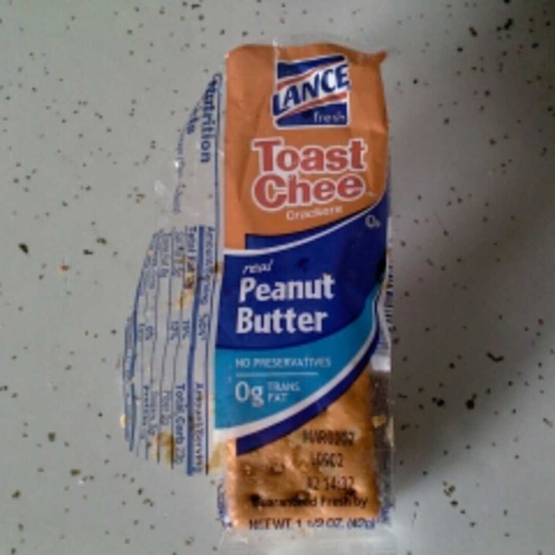 Lance Toast Chee Real Peanut Butter Crackers
