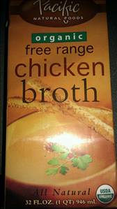 Pacific Natural Foods Organic Free Range Chicken Broth