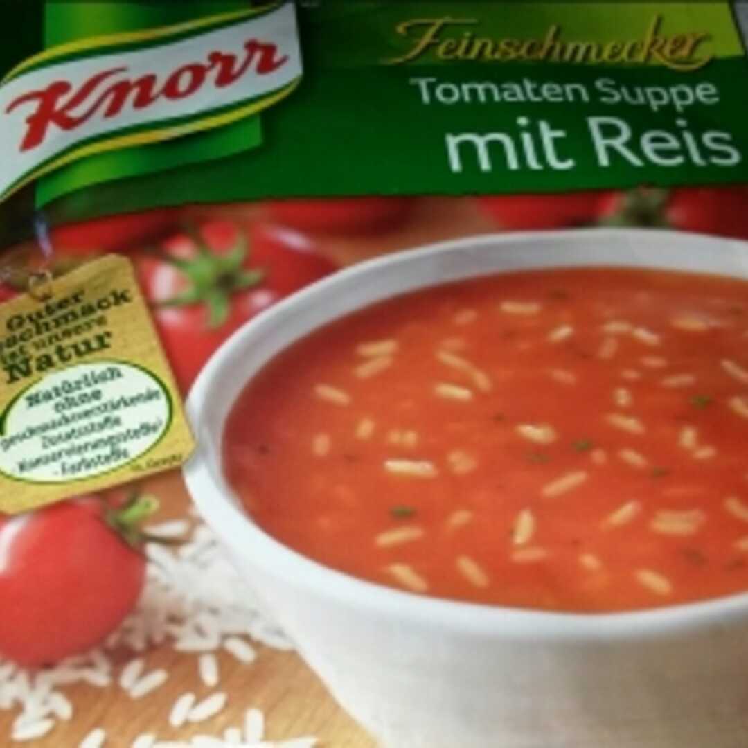 Knorr Tomatensuppe mit Reis
