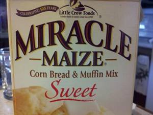 Little Crow Foods Miracle Maize Sweet Corn Bread & Muffin Mix