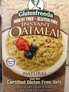 Glutenfreeda Natural Instant Oatmeal