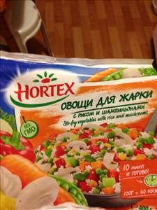 Hortex Овощи для Жарки с Рисом и Шампиньонами