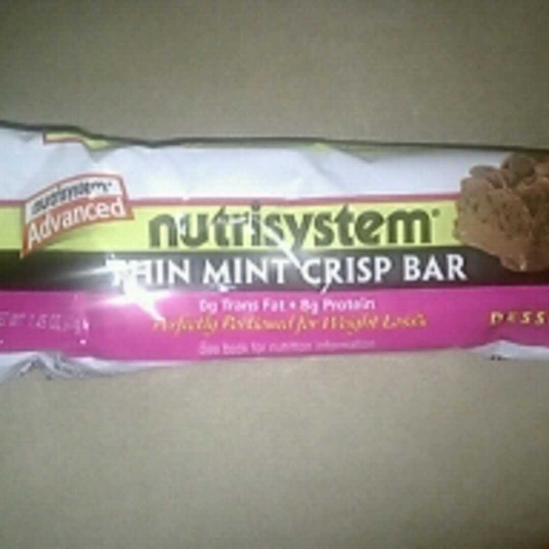 NutriSystem Thin Mint Crisp Bar