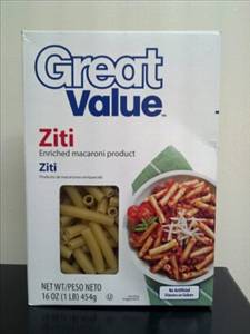 Great Value Ziti Enriched Macaroni Product