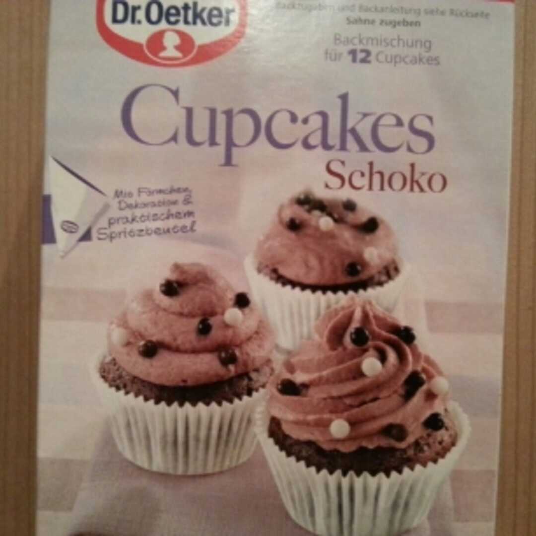 Kalorien Dr. Oetker Cupcakes Schoko und Nährwertangaben