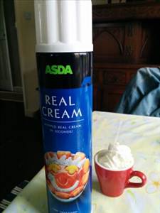 Whipped Cream (Pressurised)