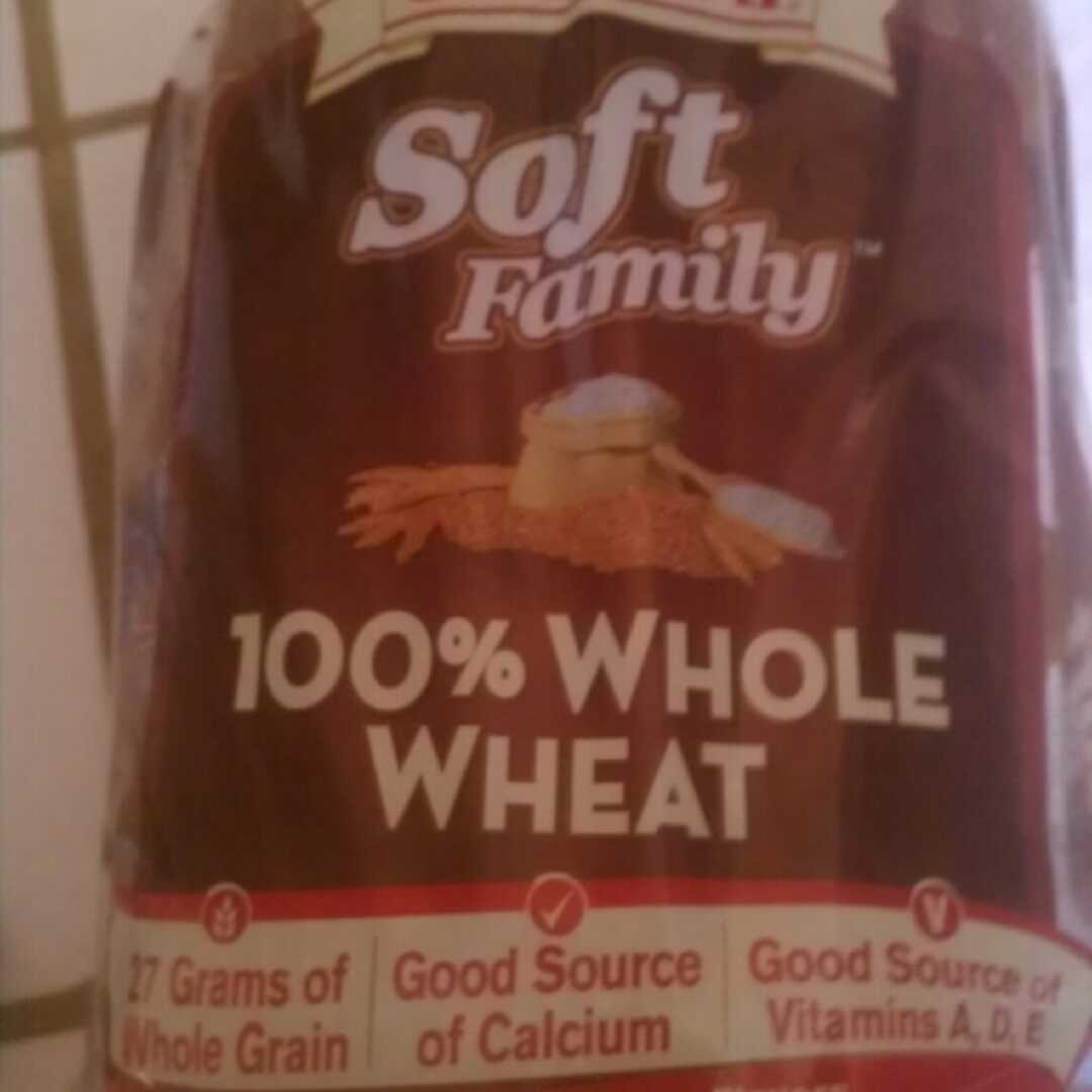 Oroweat Soft Family 100% Whole Wheat