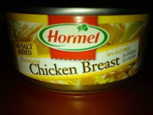 Hormel No Salt Added 98% Fat Free Premium Chunk Breast of Chicken in Water