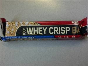 Optimum Nutrition 100% Whey Crisp Bar - Marshmallow Treat