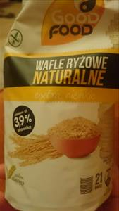 Good Food Wafle Ryżowe Naturalne Extra Cienkie