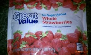 Great Value Frozen Whole Strawberries