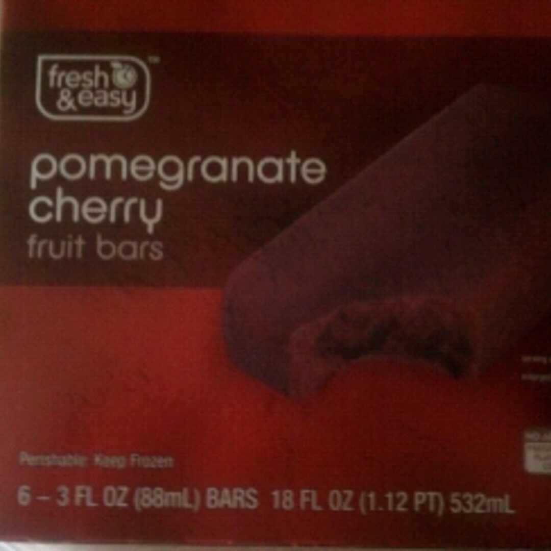 Fresh & Easy Pomegranate Cherry Fruit Bars