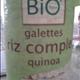 Jardin Bio Galettes Riz Complet Quinoa