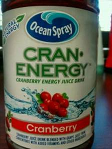 Ocean Spray Cranergy Energy Juice Drink - Cranberry Lift